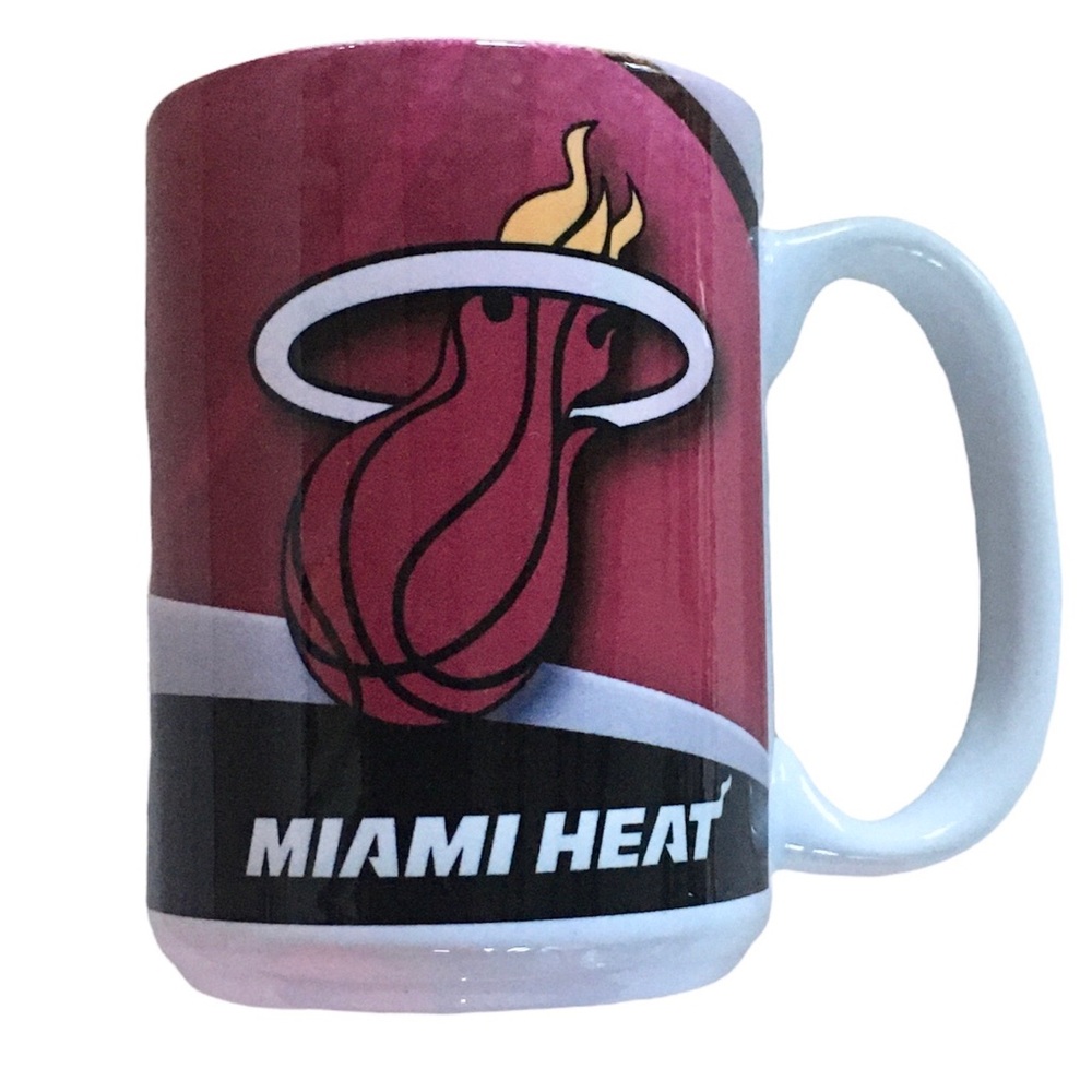 Miami Heat Ceramic Coffee Mug | 14 ounces